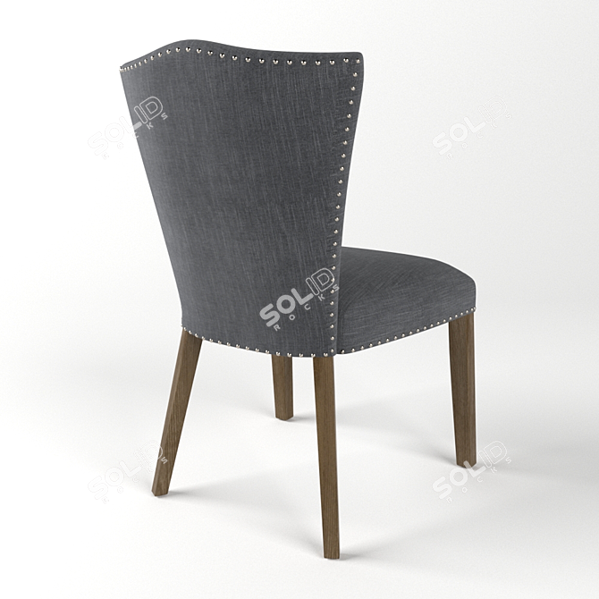 Modern Elegance: Ruhls Accent Chair 3D model image 2