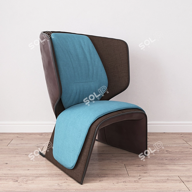 Cassina 570 Gender Chair: Innovative Design, Customizable Sizes & Brochure Archive 3D model image 1