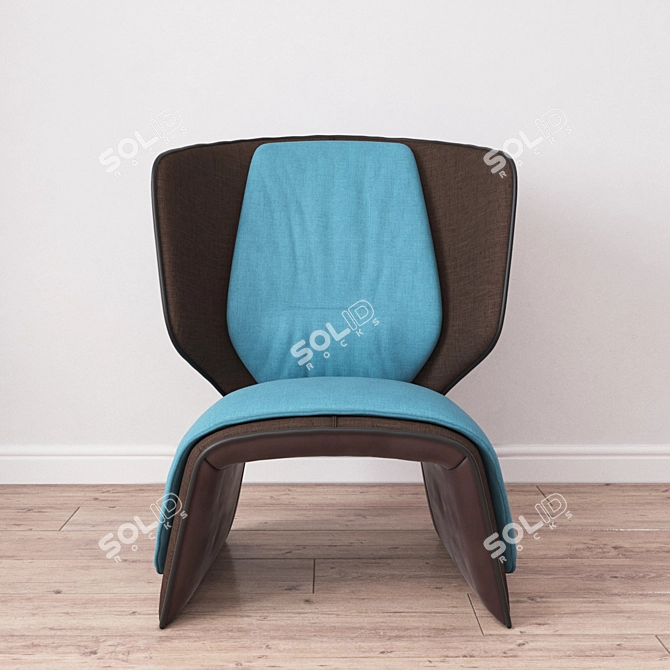 Cassina 570 Gender Chair: Innovative Design, Customizable Sizes & Brochure Archive 3D model image 2