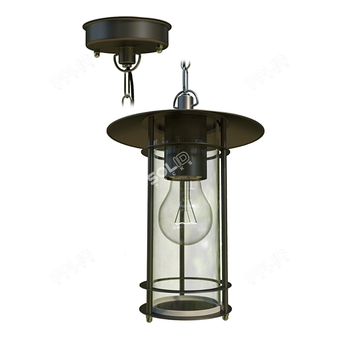 Eglo Lisio Outdoor Lighting Collection 3D model image 3