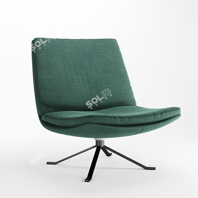 Elegant Doimo Kelly Chair 3D Model 3D model image 1