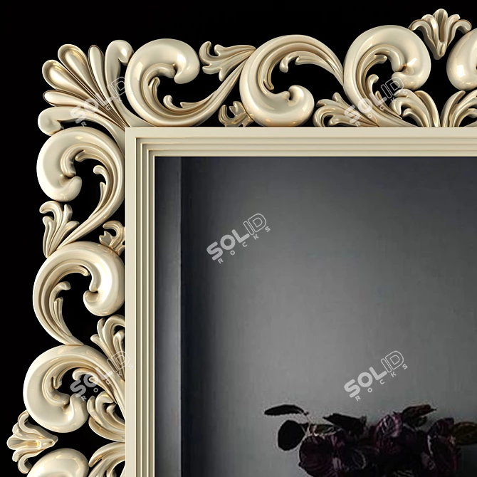 Elegant Reflective Beauty 3D model image 2