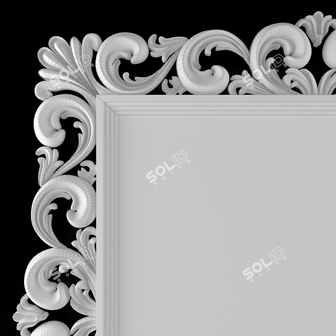 Elegant Reflective Beauty 3D model image 3