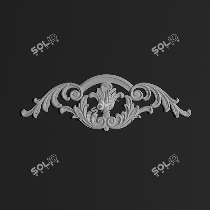 Elegant Molding Collection 3D model image 1