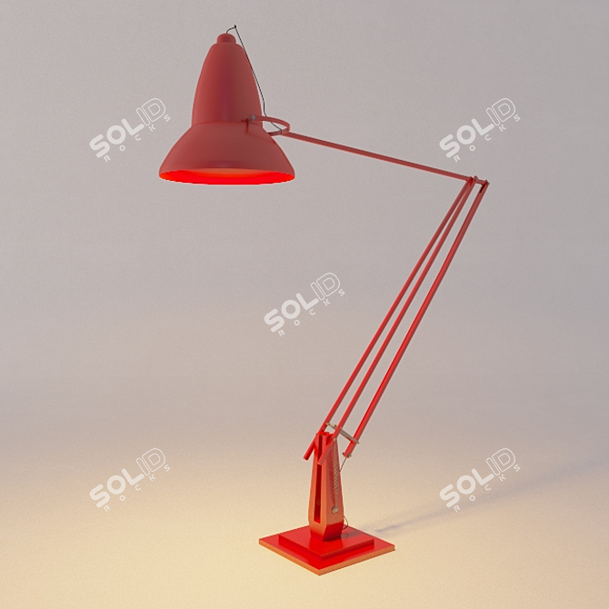 Modern Desk Lamp 3D model image 1