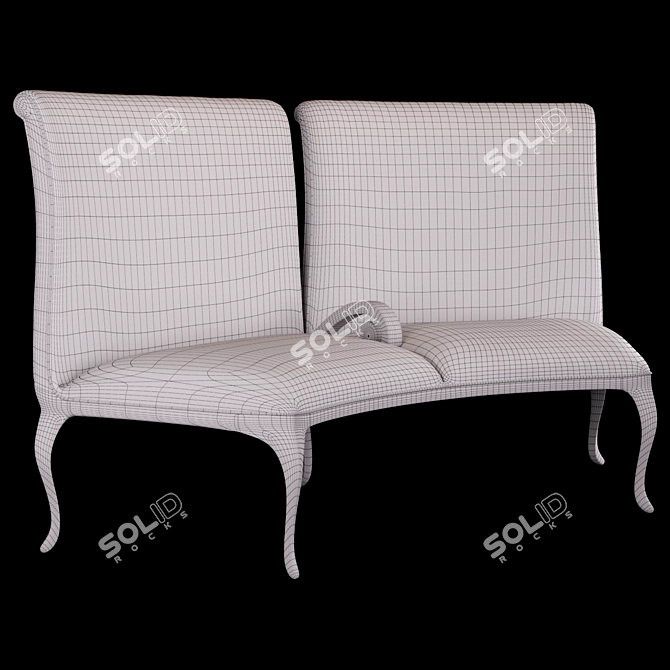 Luxury Olsen Armchair: Christopher Guy 3D model image 3