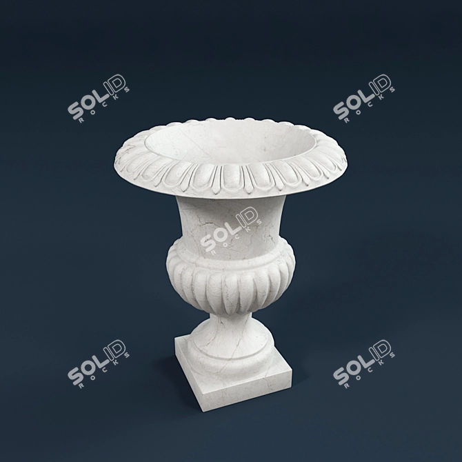 Elegant Medici Vase: Timeless Beauty 3D model image 1