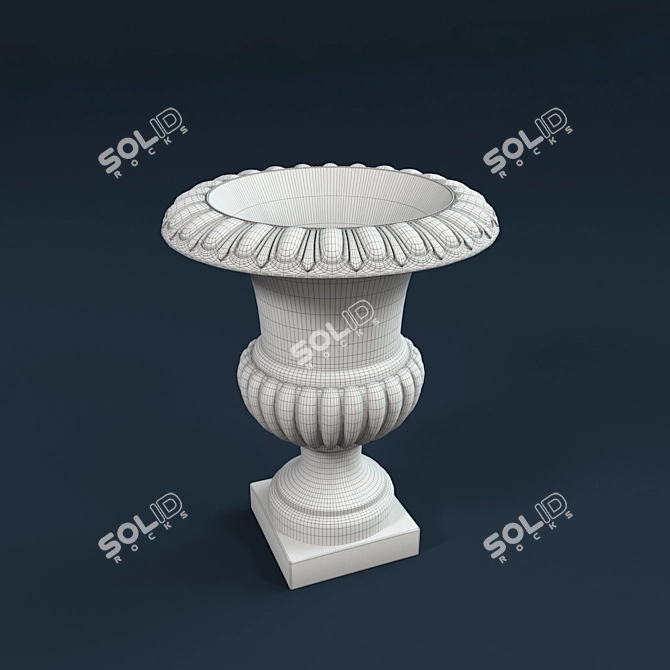 Elegant Medici Vase: Timeless Beauty 3D model image 2