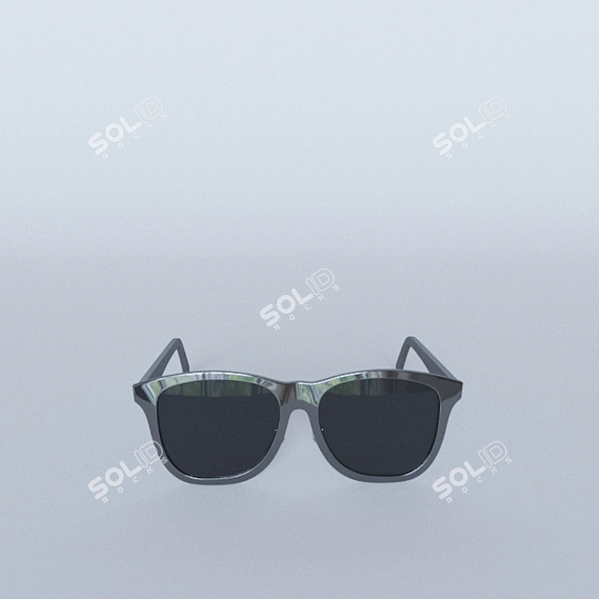 Modern Eyewear 3D model image 2