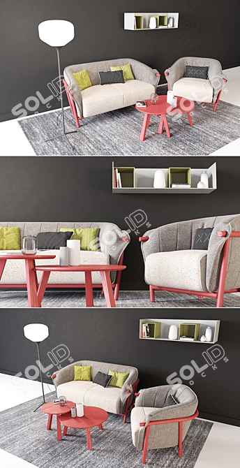Bosc Furniture Collection 3D model image 2
