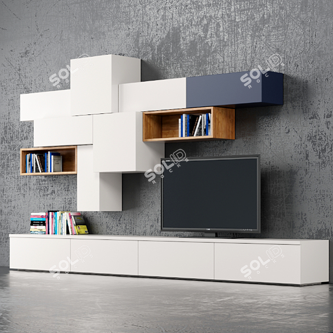 Sleek Wall Dall'Agnese Slim 3D model image 2