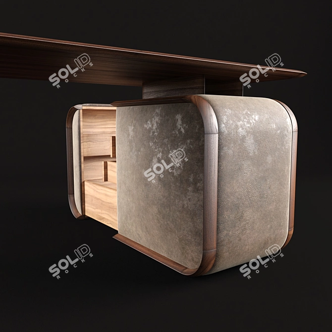 Natural Elegance: WOODY Ulivi 3D model image 3