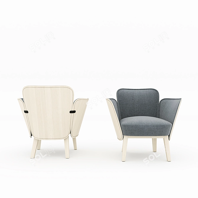 Julius Garsnas Easy Chair 2016 3D model image 2