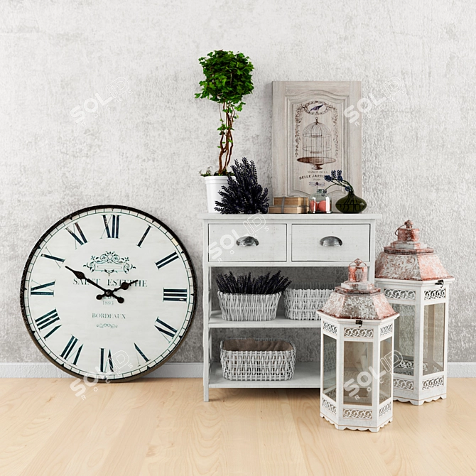 Provence Dream Set 3D model image 1