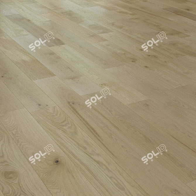 Oak Wood Parquet Tiles 3D model image 3