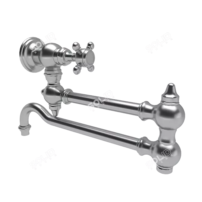  Julia Wall Mount Pot Filler 3D model image 2