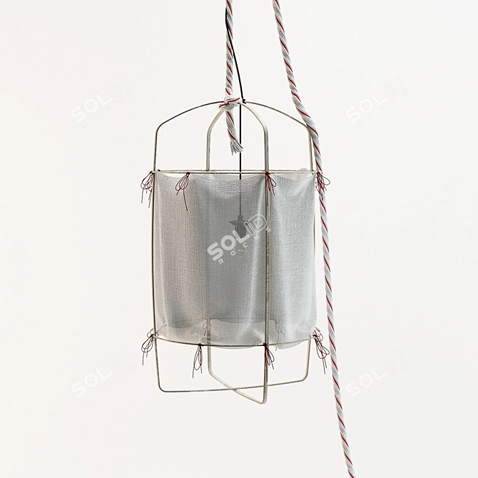 Personalized Pendant Light 3D model image 1