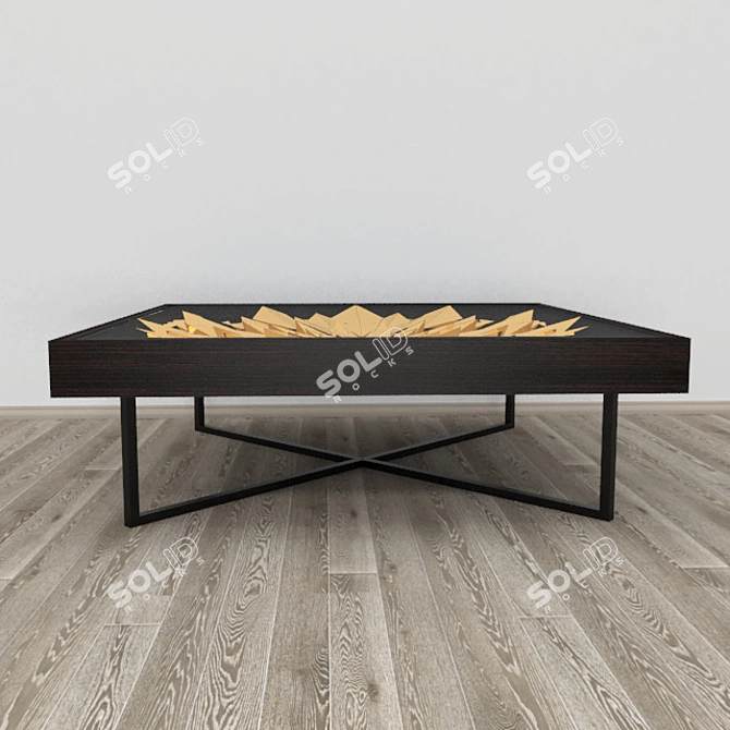 Lotus Coffee Table 3D model image 2