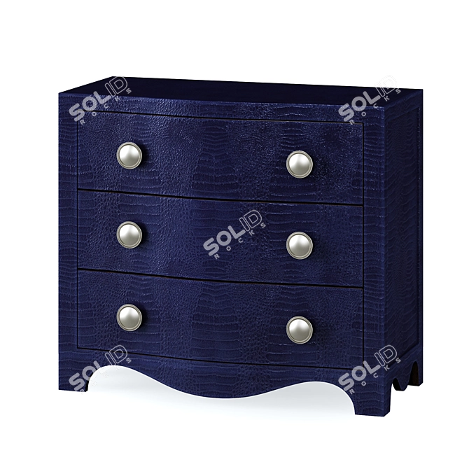 Luxury Blue Nile Chest by Hooker Furniture 3D model image 1