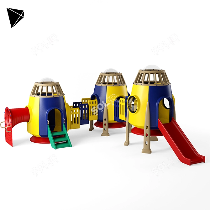 Rocket Blast Playground 3D model image 1