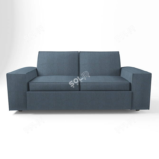 Elegant KIVIK Sofa: Premium Comfort & Style 3D model image 1