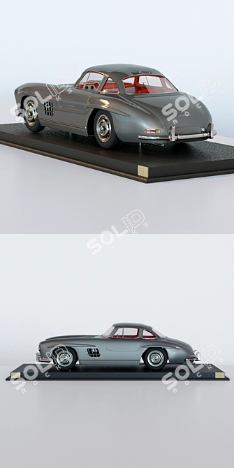 Ralph Lauren Home - Mercedes Benz 300 SL Coupe 1:8 Scale Collectible Model 3D model image 2