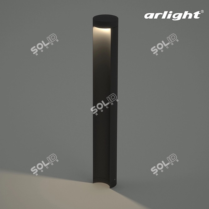 LGD LED Path Light - 650mm Height, 7W 3D model image 1