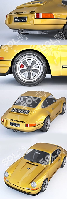 Singer Porsche 911: Ultimate Performance 3D model image 3