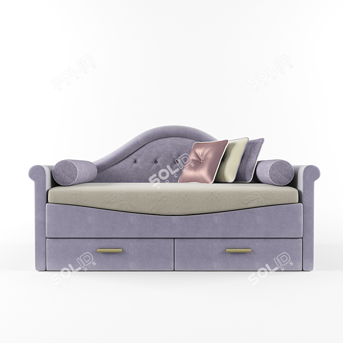 Dream Land Carolina Bed 3D model image 1