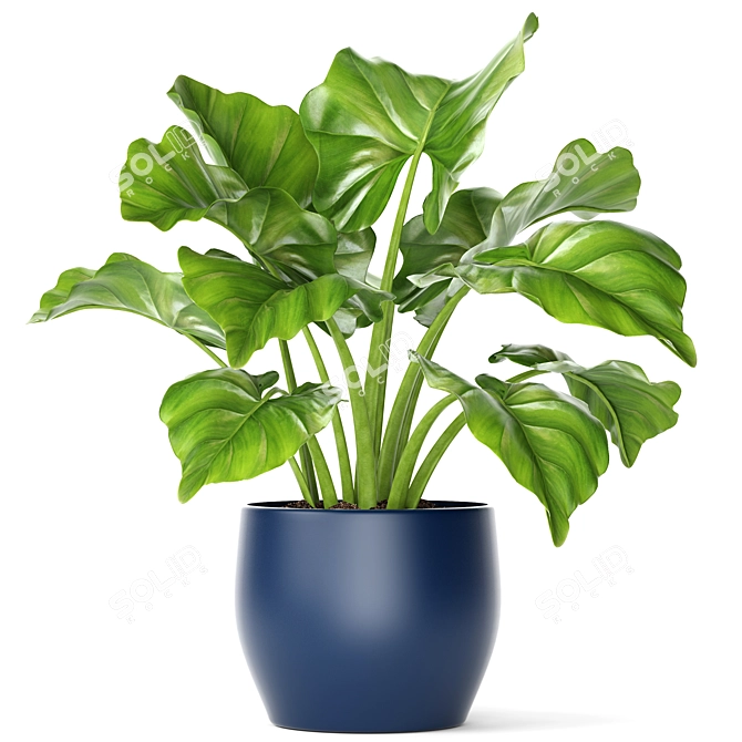 Greenery Delight: Potted Plant 3D model image 1