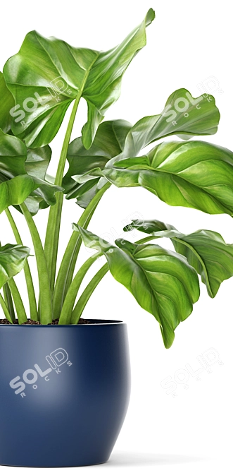 Greenery Delight: Potted Plant 3D model image 2