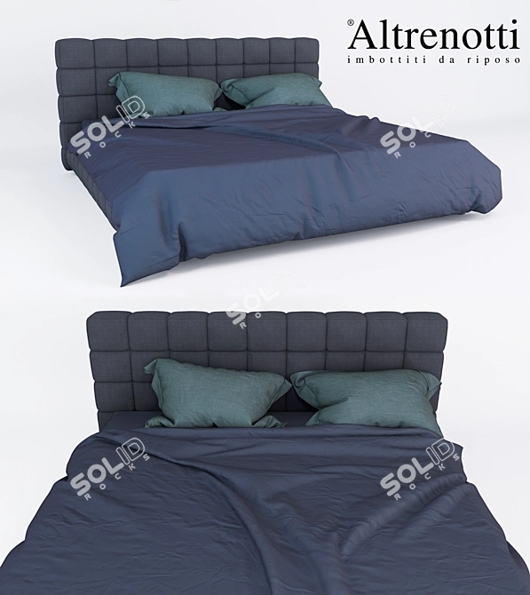 Sleek Altrenotti Sax Bed 3D model image 1