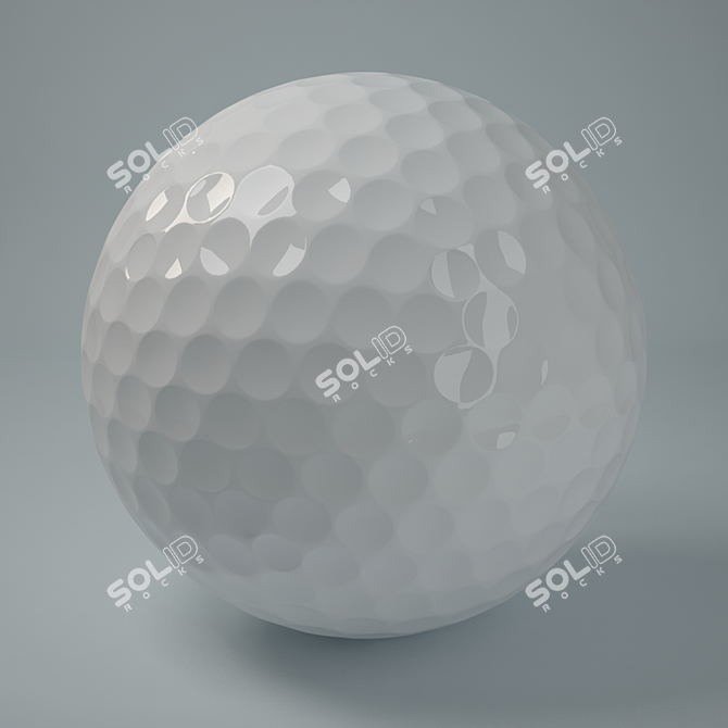 Precision Pro Golf Ball 3D model image 1