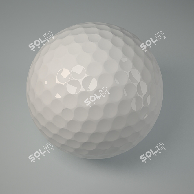 Precision Pro Golf Ball 3D model image 3