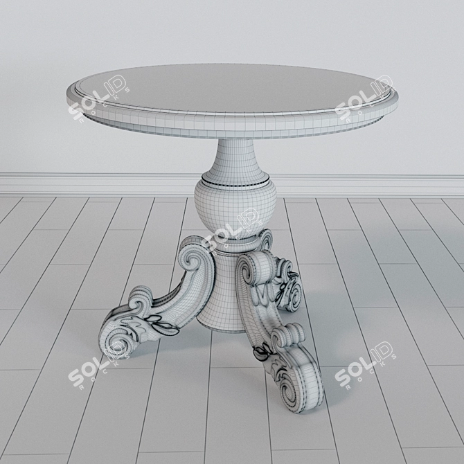 Kendrick Entry Table - Sleek and Stylish Foyer Accent 3D model image 3