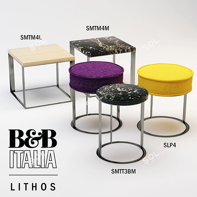 Italian Elegance: B&B Italy Lithos 3D model image 2