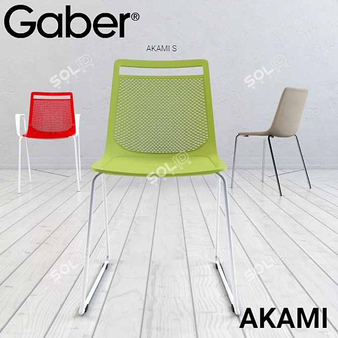  sleek and stylish Akami furniture line 3D model image 3