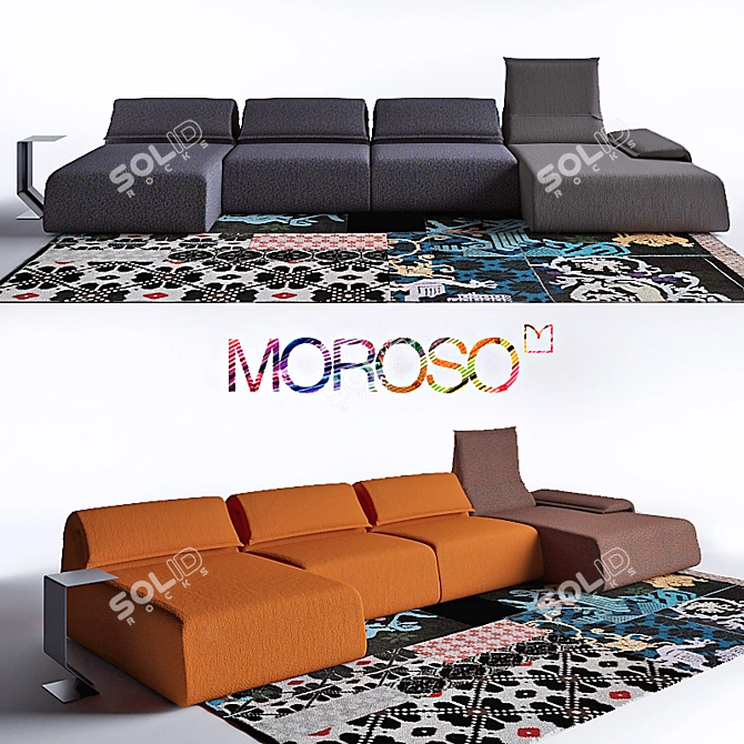 Highlands Sofa: Stylish and Spacious

Mark Table Coffee Table: Sleek and Modern

Sardinian Rugs: Authentic 3D model image 1