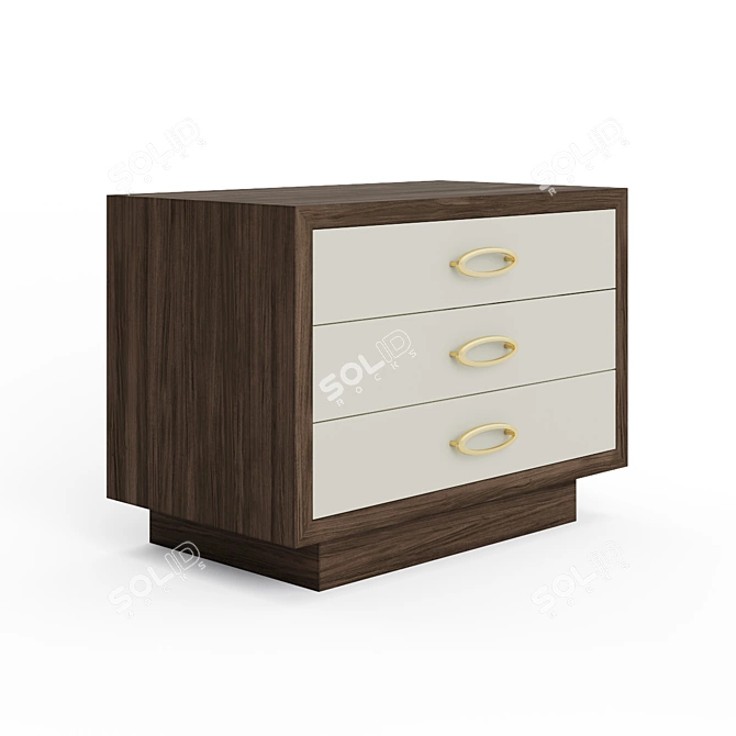 Modern Marko Kraus Delta Side Table 3D model image 1