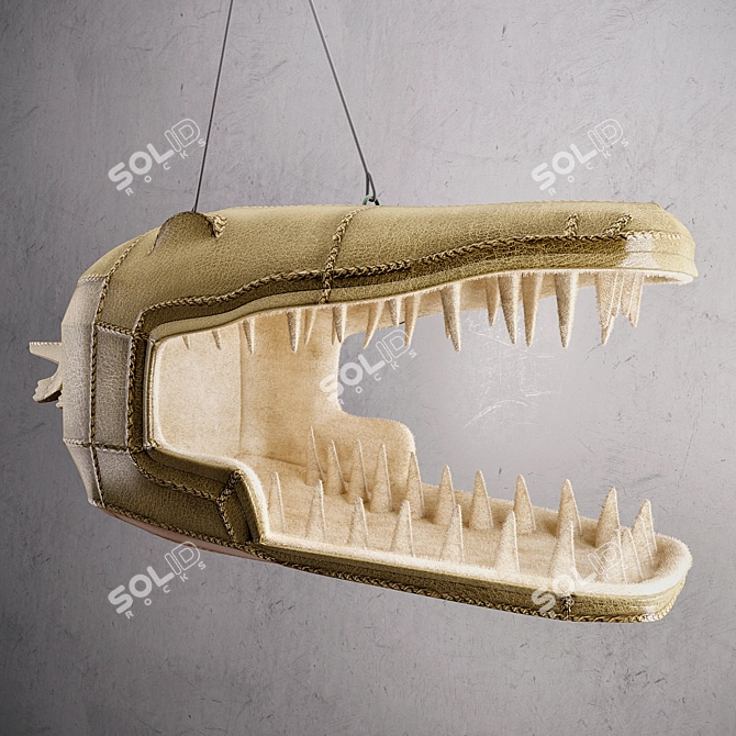 Croc Hangs: Stylish Hanging Chair 3D model image 1