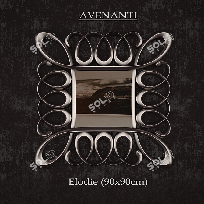 Elegant Elodie AVENANTI Mirror 3D model image 1