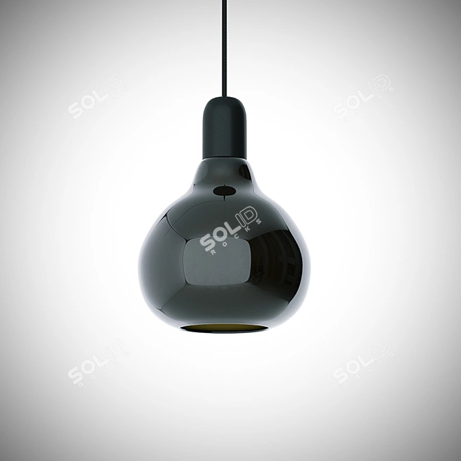 Ethereal Ghost Pendant Lamp 3D model image 3