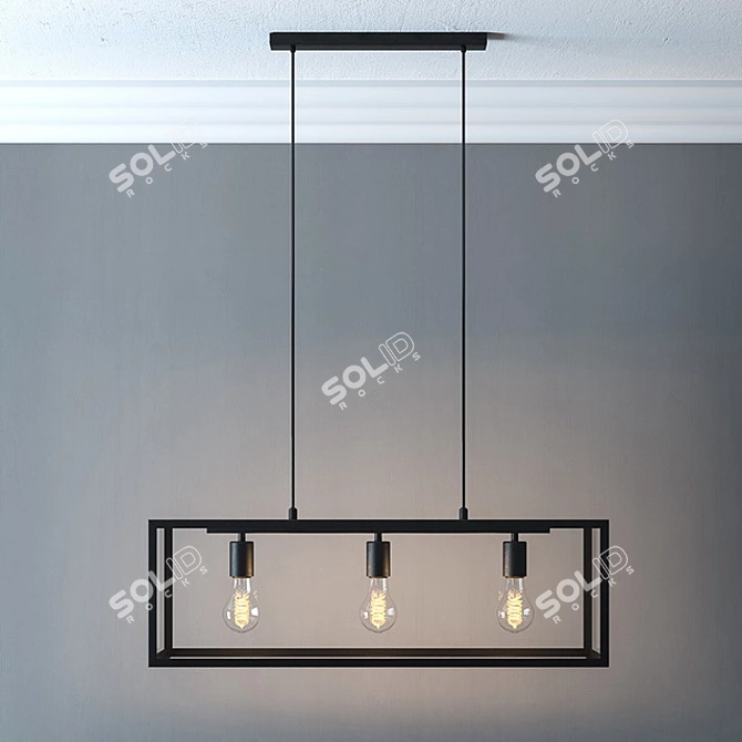 EGLO Charterhouse Wall Lanterns 3D model image 3