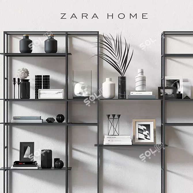 Zara Home Decor Set | Corona 1.5 3D model image 1