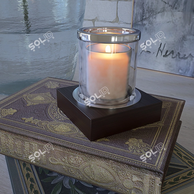 Provence-inspired Decor Set 3D model image 3