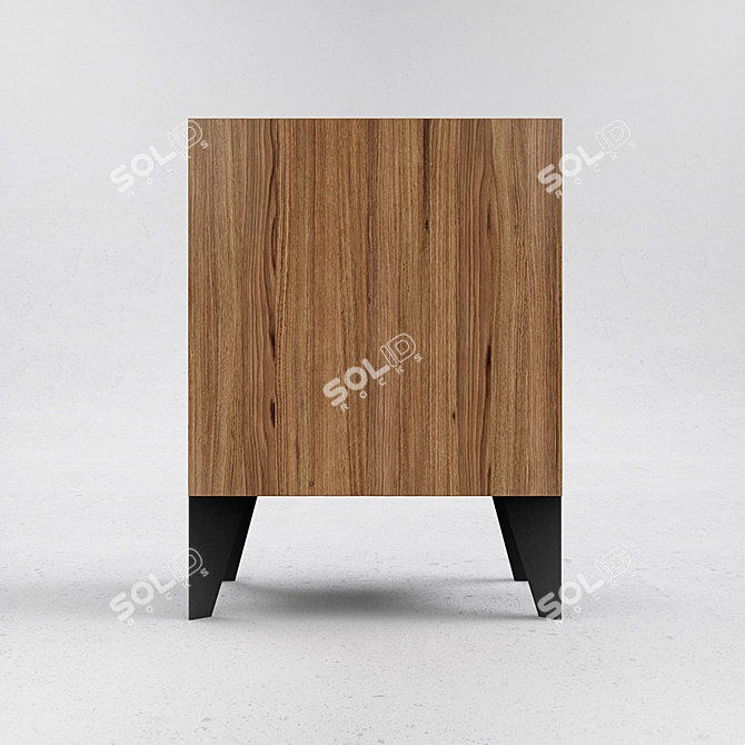 Contemporary E14 Chest - Stylish and Functional 3D model image 3