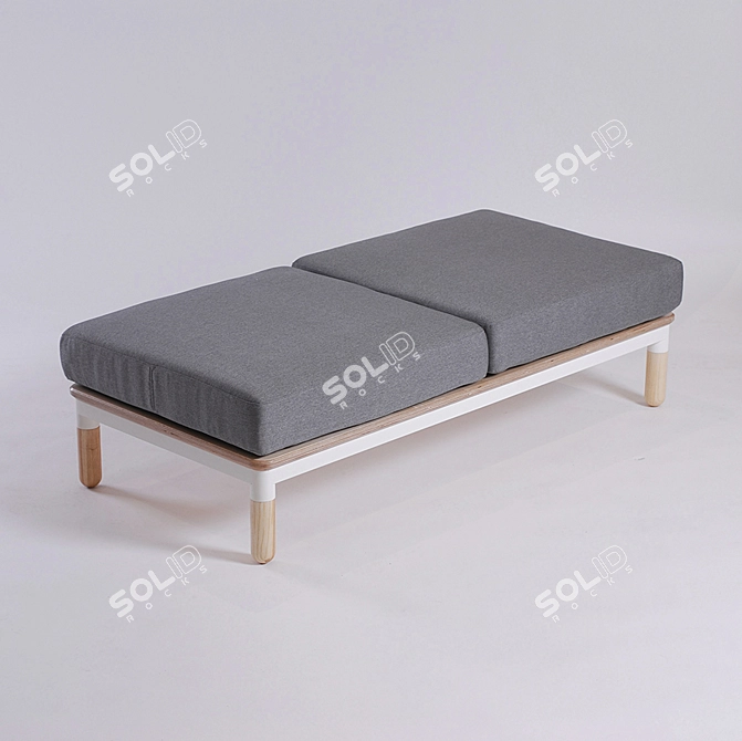 Minimalist R6 Sofa Bundle 3D model image 3