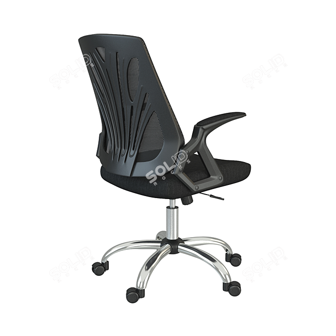 Stylish Armchair FX-82: Ultimate Comfort 3D model image 2