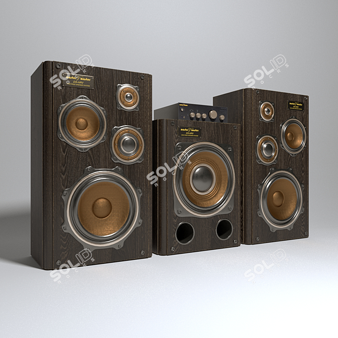 Enhanced Sound System 3D model image 1