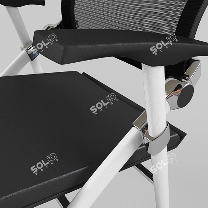 Comfortable Office Chair: Burotime Crab 400 3D model image 3